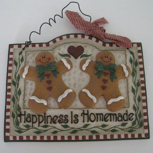 Gingerbread Wall Hanging - Happiness is Homemade